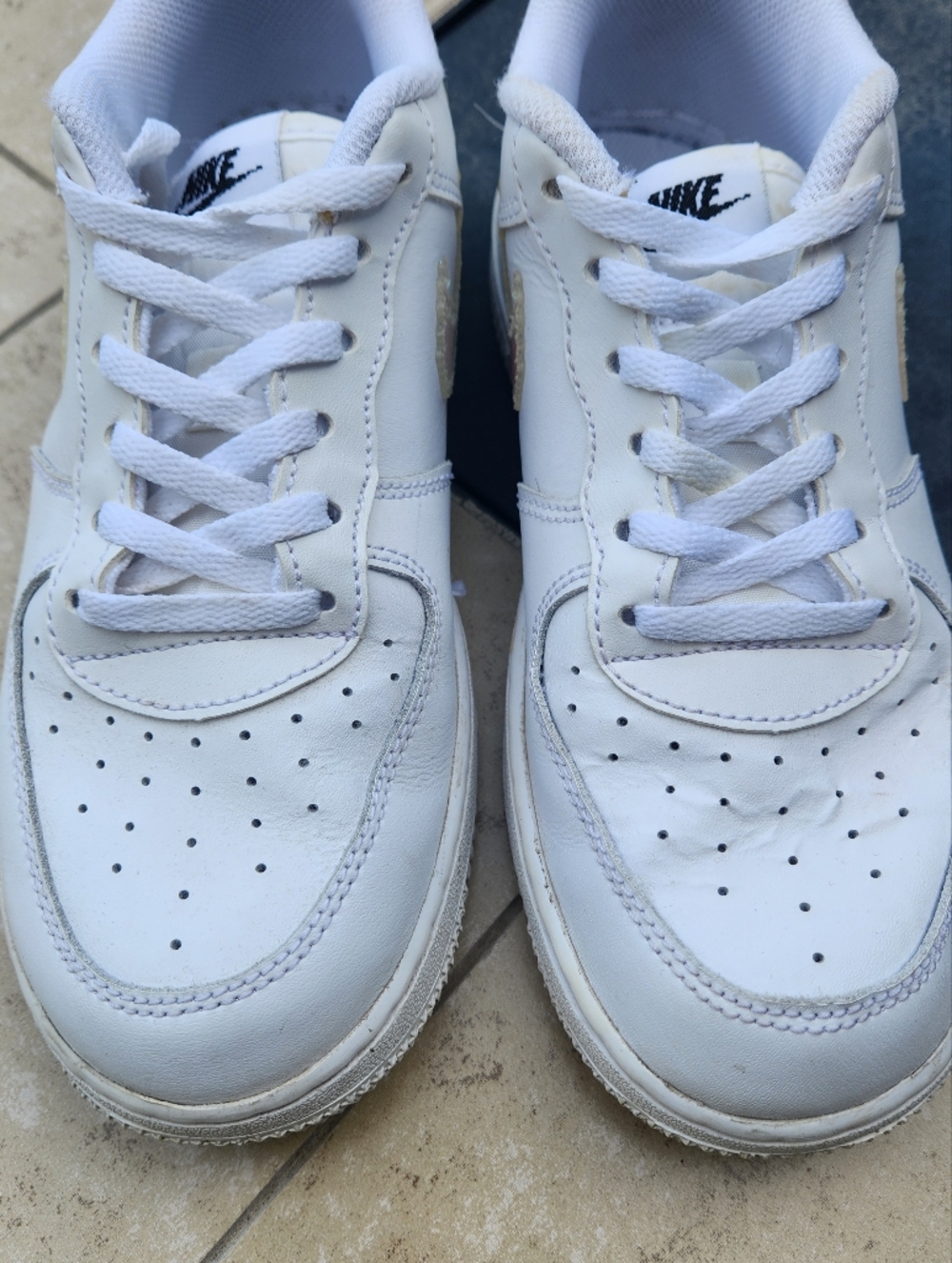 Iridescent Pixel Swoosh Nike Airforce 1 - Picture 4 of 4